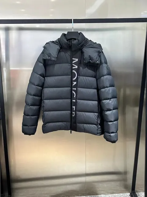 Moncler Padded Jacket Logo Tape