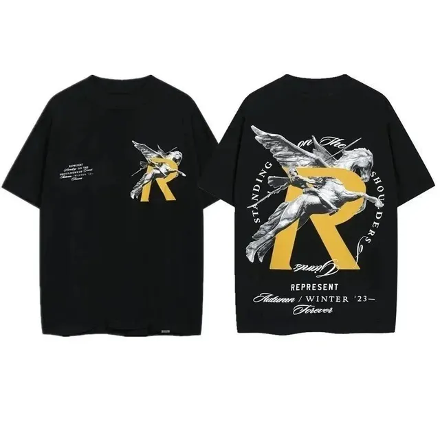 Represent Graphic T-Shirt Standing on the Shoulders