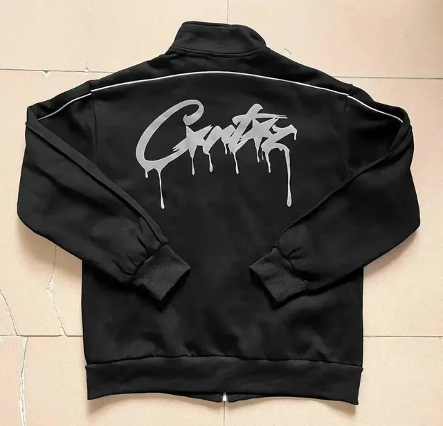 Corteiz Track Jacket Dripping Logo
