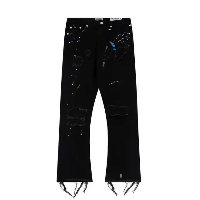 Levi's 501 Distressed Paint-Splatter