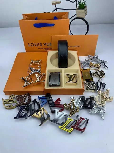 Louis Vuitton LV Belt Interchangeable Buckles