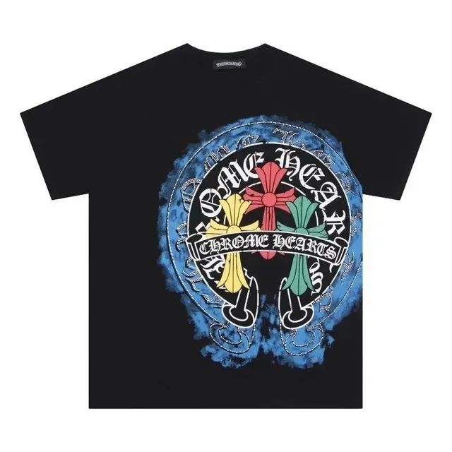 Graphic Tee Chrome Hearts Cross Logo