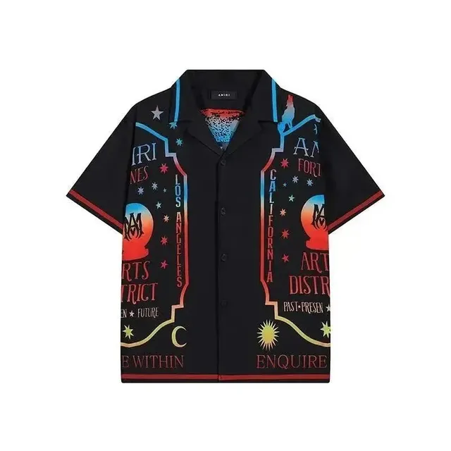 Amiri Art District Shirt Los Angeles Print
