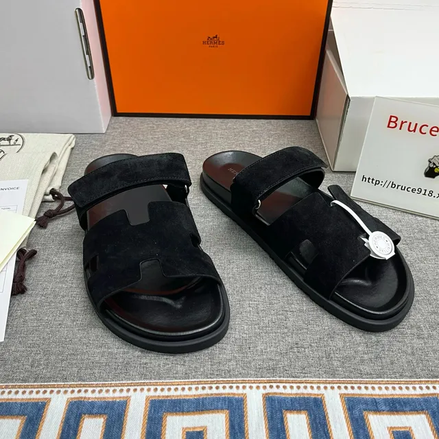 Hermès Oran Sandal Suede