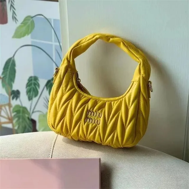 Miu Miu Jodie Quilted Leather