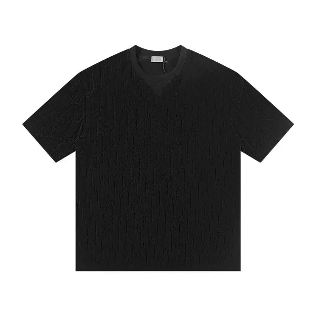 Dior Knit T-Shirt Oblique Logo Jacquard