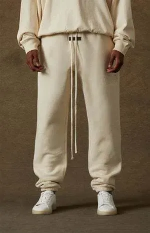 Fear of God Essentials Cotton Sweatpants Cream