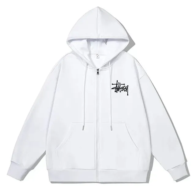 Stüssy Zip-Up Hoodie Classic Logo
