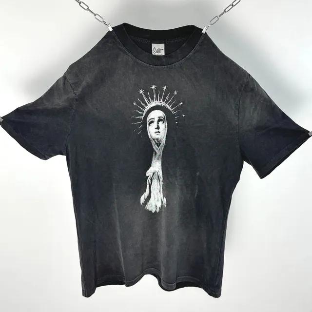 Saint Laurent Graphic T-Shirt Madonna Print