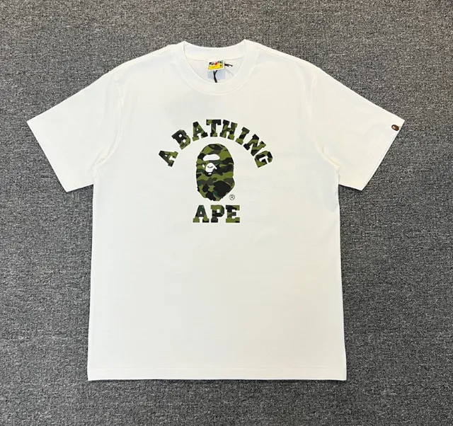 BAPE T-Shirt Camo Ape Head