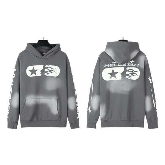 Hellstar Hoodie Star Flame Print