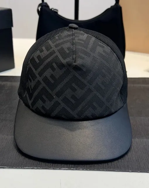 Fendi Trucker Cap FF Logo Jacquard