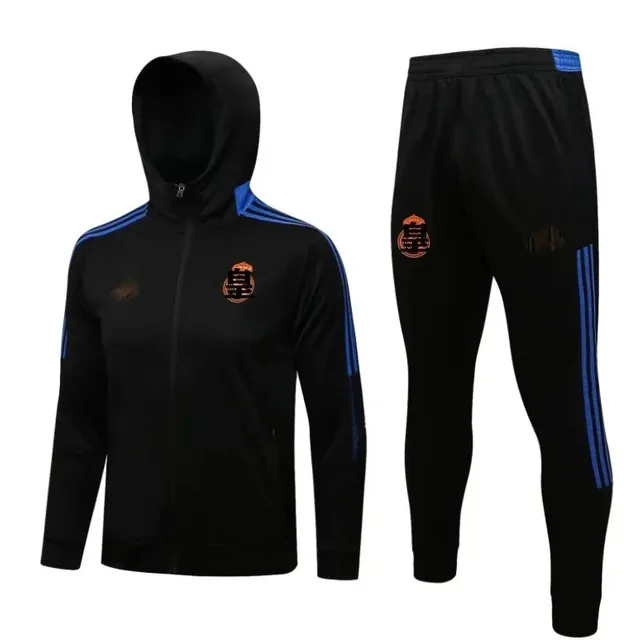 Adidas Training Tracksuit Real Madrid Black/Blue