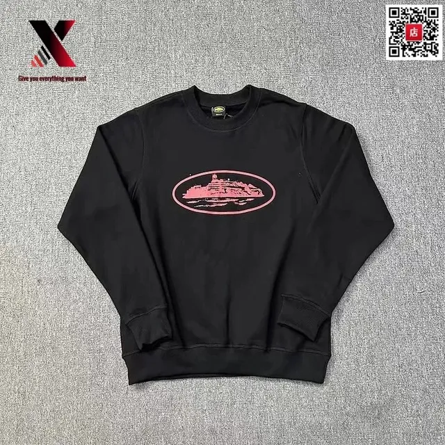 Crewneck Sweatshirt Pink Graphic