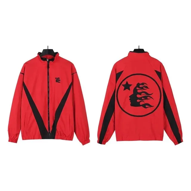 Corteiz Track Jacket Flame Star Logo