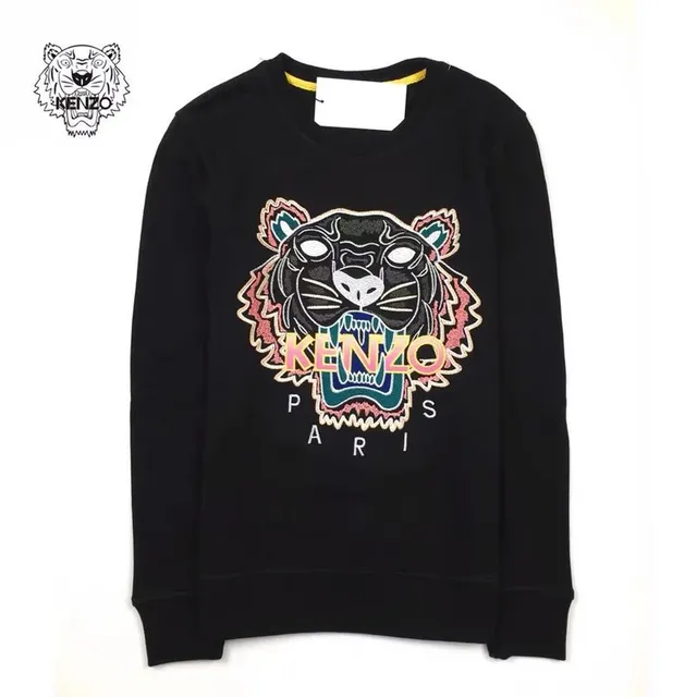 Kenzo Tiger Sweatshirt Embroidered Logo