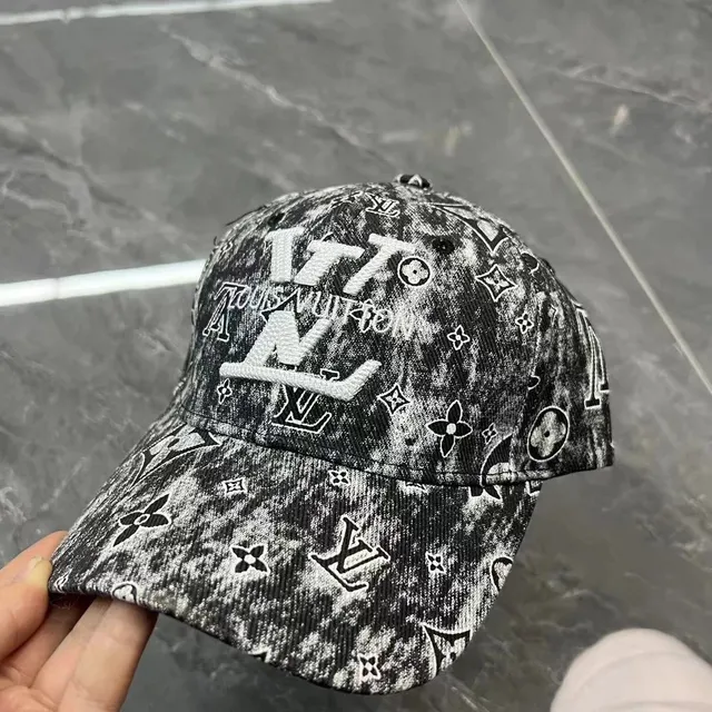 Louis Vuitton Baseball Cap Monogram Washed Denim