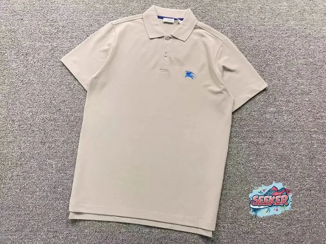 Burberry Polo Shirt Equestrian Knight Logo