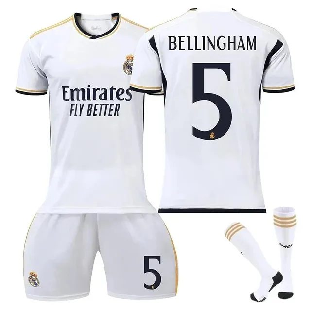 Adidas Real Madrid Home Kit Bellingham #5