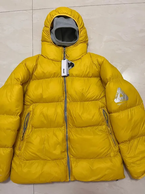 Palace Puffer Jacket Metallic Triangle Logo