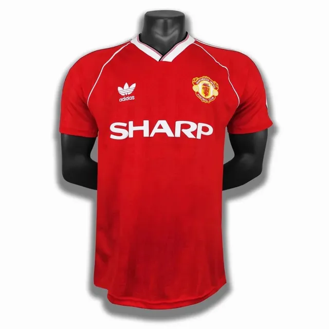 Adidas Manchester United Home Jersey Sharp Sponsor