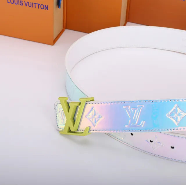Louis Vuitton LV Belt Iridescent Monogram