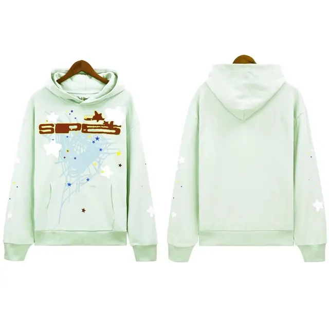 Sp5der Hoodie Star Print