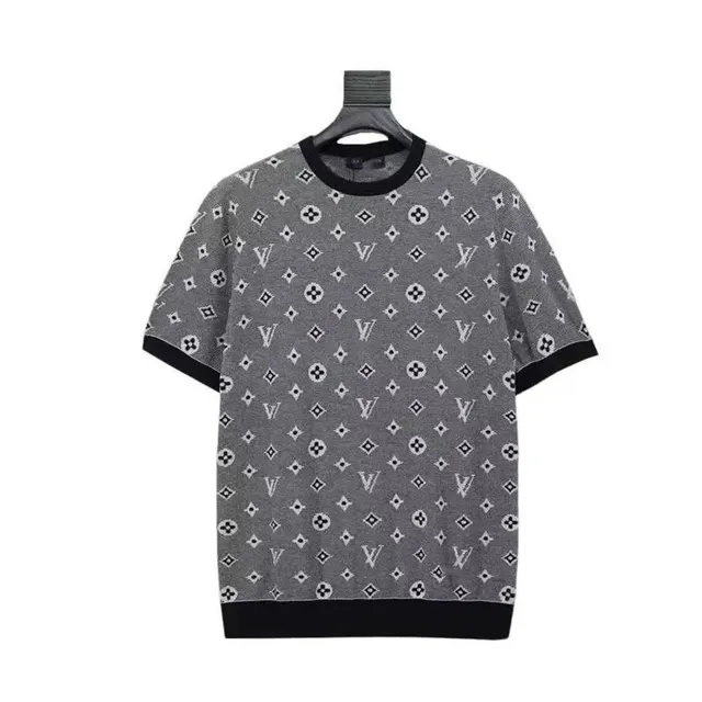 Louis Vuitton Monogram Knit T-Shirt Grey Monogram