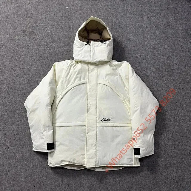 Corteiz Puffer Jacket Cream