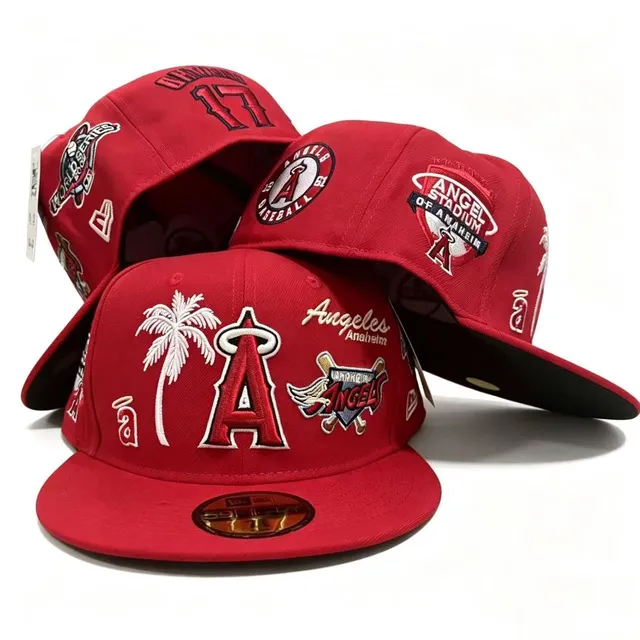 New Era × MLB 59FIFTY Cap Los Angeles Angels Patchwork
