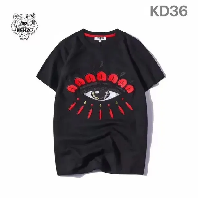 Kenzo Eye Logo T-Shirt Embroidered Eye