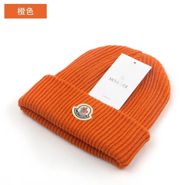 Moncler Ribbed Beanie Logo Patch