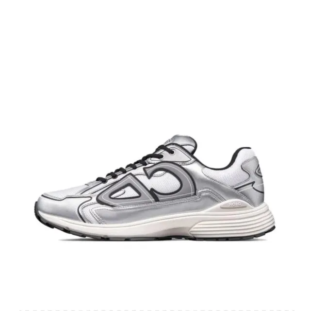 Dior Goggle Sneaker Metallic Silver