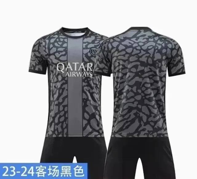 Paris Saint-Germain 23-24 Away Jersey Qatar Airways Sponsor