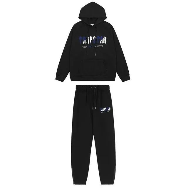 Corteiz Hoodie and Joggers Set Trapstar Logo