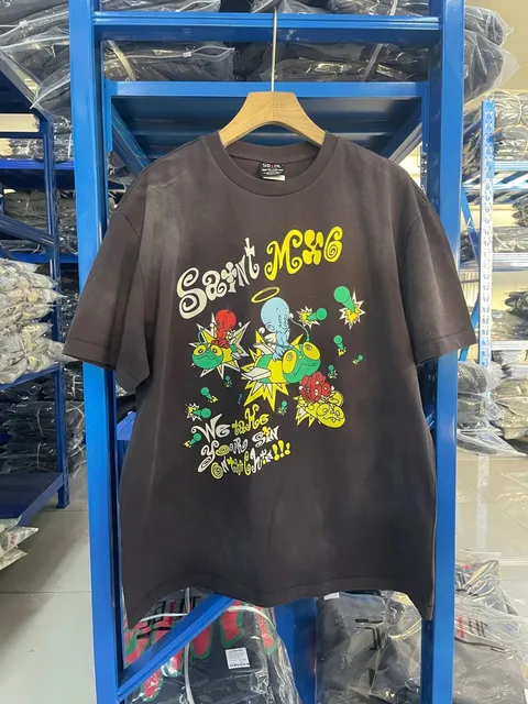 Saint Laurent Graphic T-Shirt Saint Mx6 Print