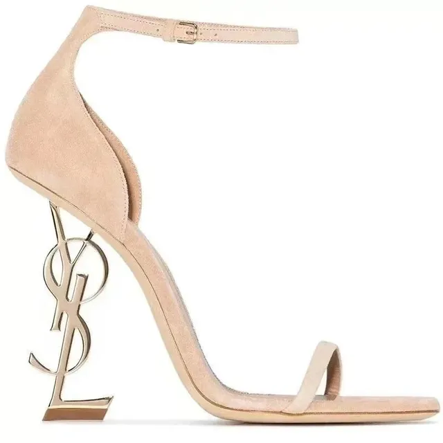 Saint Laurent Opyum Sandal Suede