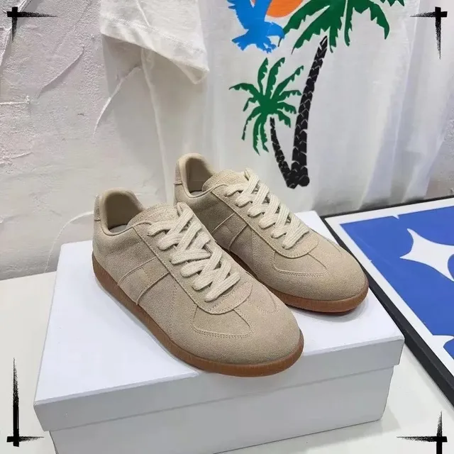 Maison Margiela Future Sneaker Beige Suede