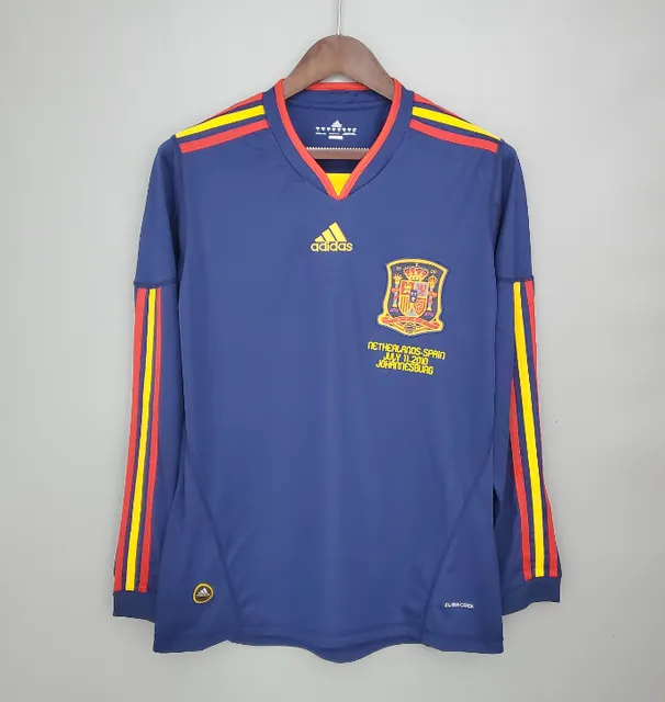 Adidas × Spain National Team Spain Home Jersey 2010 World Cup Final