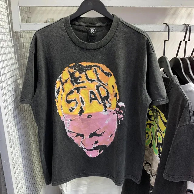 Corteiz Graphic Tee Star Face Print