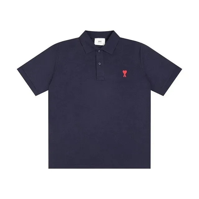 AMI Paris Polo Shirt Heart Logo