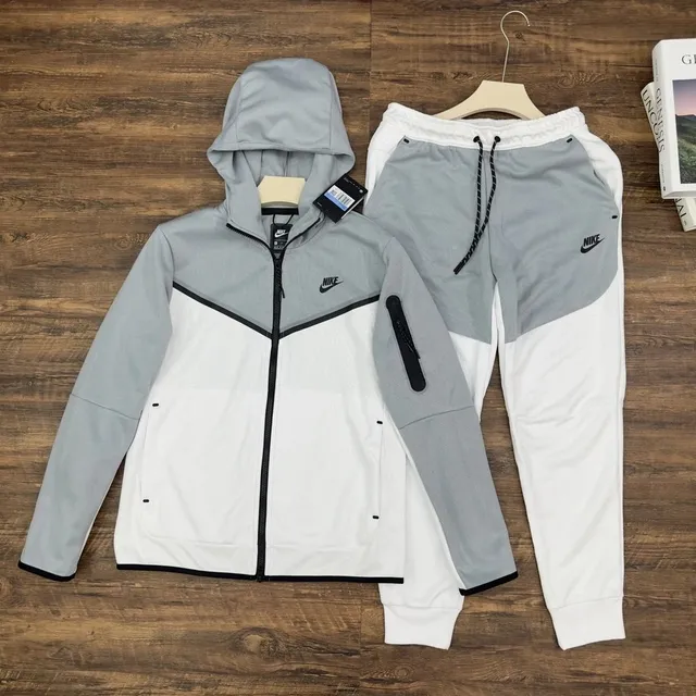 Nike Tech Fleece Hoodie and Joggers Colorblock