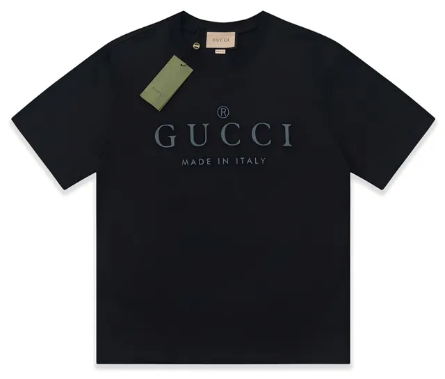 Gucci Logo T-Shirt GG Print