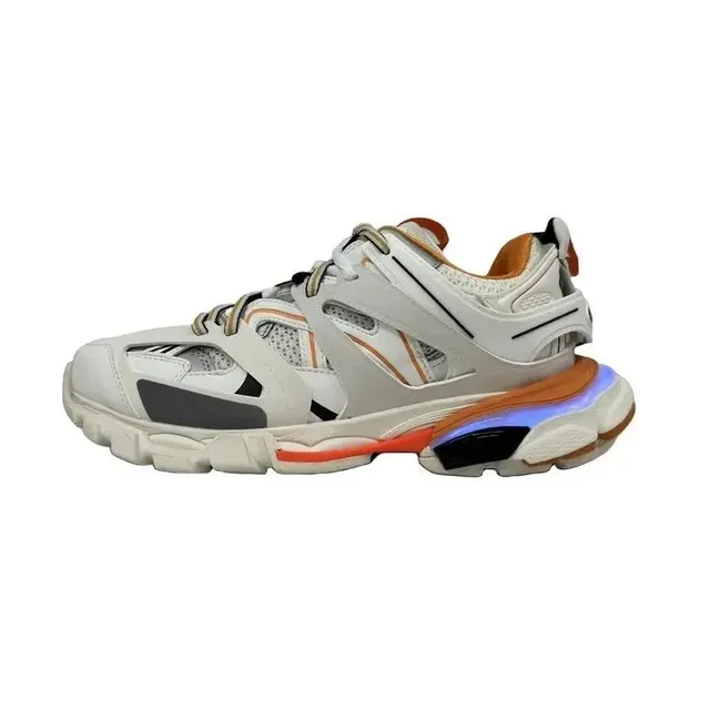Balenciaga Triple S White Orange Grey