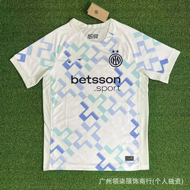 Inter Milan Home Jersey Geometric Pattern