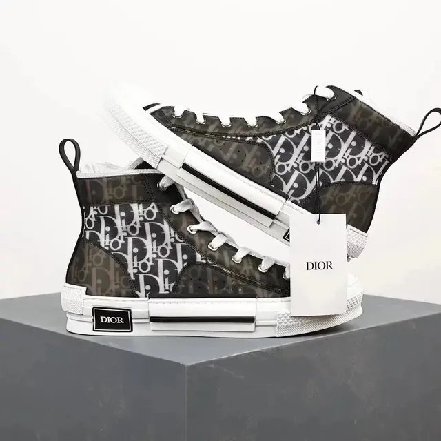 Dior B23 High-Top Oblique Print