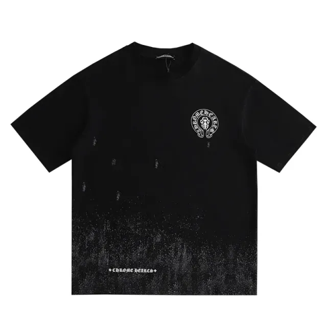 Chrome Hearts T-Shirt Distressed Logo Print