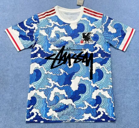 Adidas × Stüssy Jersey Wave Print
