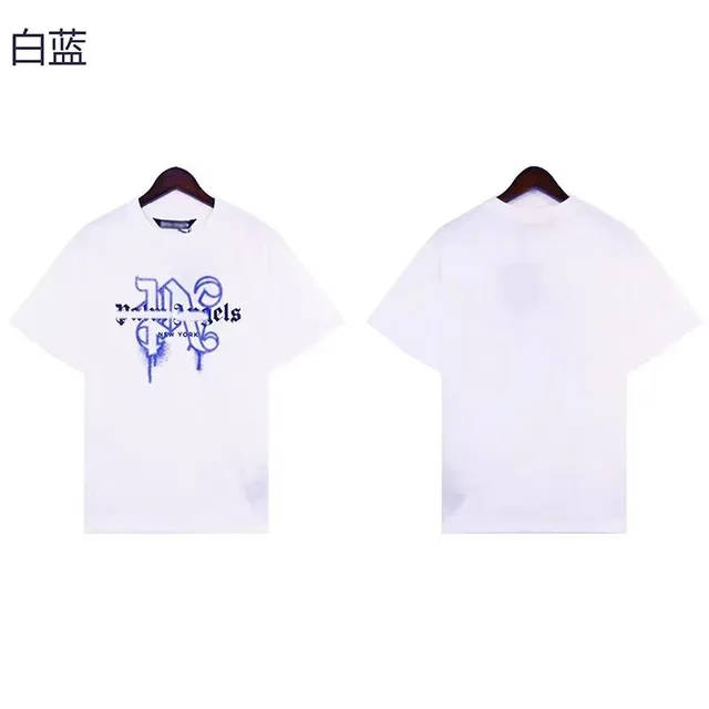 Palm Angels Graphic Tee New York Logo Print