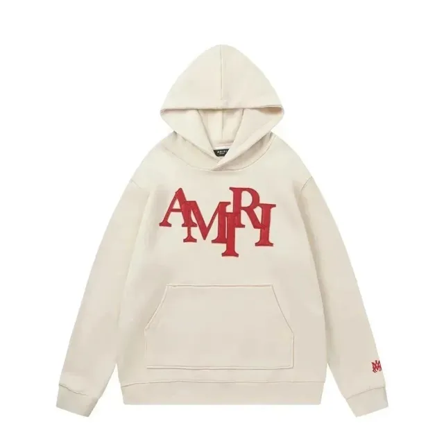 Amiri Hooded Sweatshirt Embroidered Logo